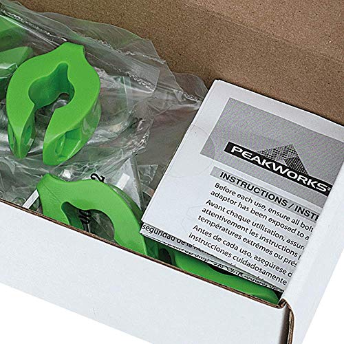 Peakworks V8561202 Round Clamp - 5/8" Tool Tethering System (Pack of 10) - Fall Protection - Proindustrialequipment