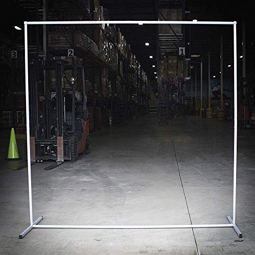 Sellstrom S97471 Welding Curtain Frame - 7/8" Round Steel Tube, 6'x6'x7/8" - Grey - Welding Blanket - Proindustrialequipment