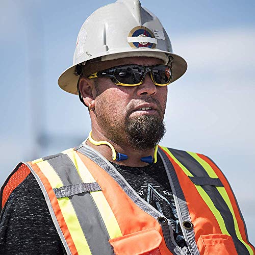 Pioneer High Visibility Surveyor Safety Vest, Mesh Back - Front Zipper, Orange, 4XL, V1010250-4XL - Clothing - Proindustrialequipment