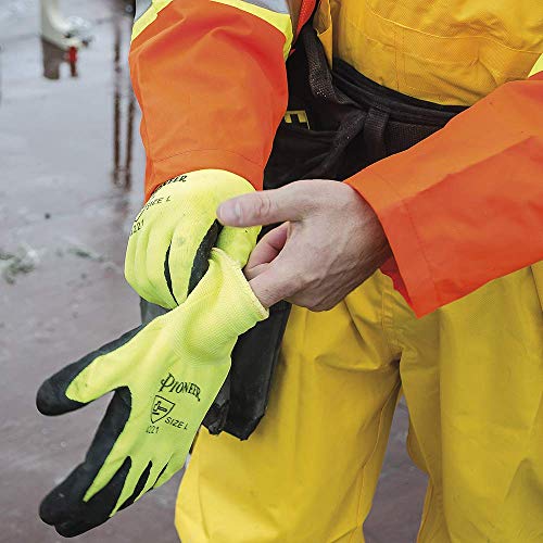 Pioneer V5010560-XL Seamless Knit Winter Grip Glove - (Pack of 12), XL - Other Protection - Proindustrialequipment