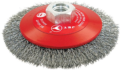 Jet 554121-5 X 5/8-11Nc Crimped Conical (Bevel) Brush-High Performance - Brushes and Discs - Proindustrialequipment