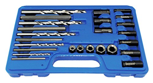 Astro Pneumatic 9447 Screw Extractor/Drill and Guide Set, 25-Piece - Proindustrialequipment