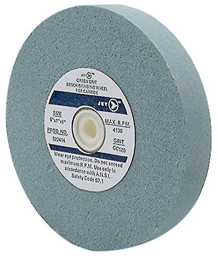 Jet 522407-6 X 3/4 X 1 Gc80 Bench Grinding Wheel - Brushes and Discs - Proindustrialequipment