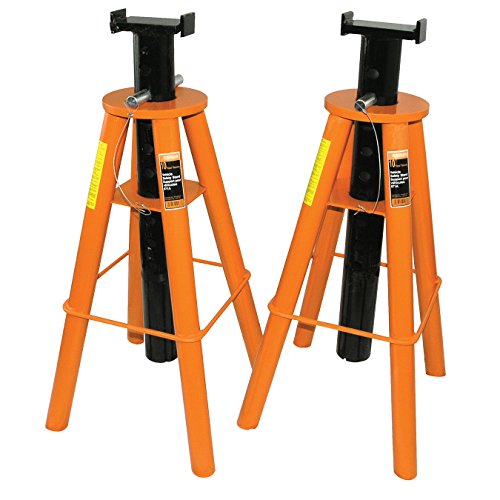 STRONGARM 32226 - 10 Ton Jack Stands High Profile Set-Heavy Duty - Proindustrialequipment