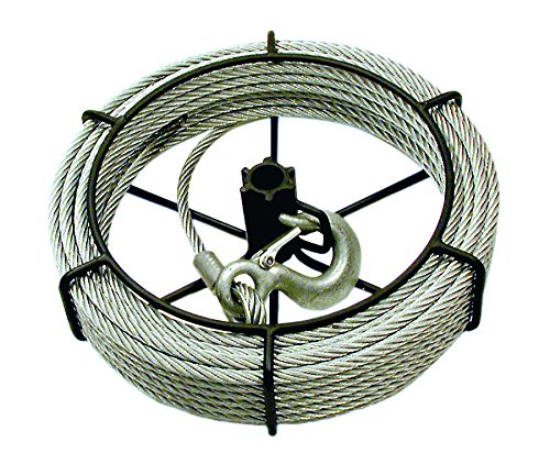 Jet 111152-3/4 Ton 66-Feet Cable Assembly for/Sumo Wire Grip Pullers - Clamps and Trolleys - Proindustrialequipment