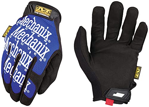 Mechanix Wear MG-03-009 Gloves, Blue, Medium