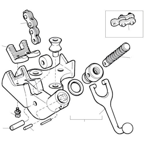 Ridgid 41115 Pin, Chain Screw - Ridgid - Proindustrialequipment