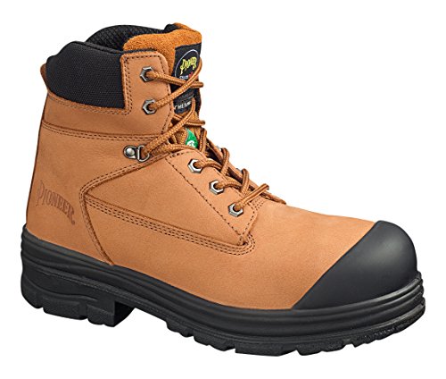 Pioneer V4610130-10 6-inch Steel Toe, Bumper Cap Leather Work Boot, CSA Class 1, Brown, 10 - Foot Protection - Proindustrialequipment