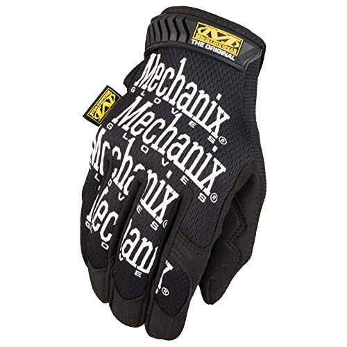 Mechanix Wear MNXMG05010 The Original Work Gloves Black Large 1 Pair, Black