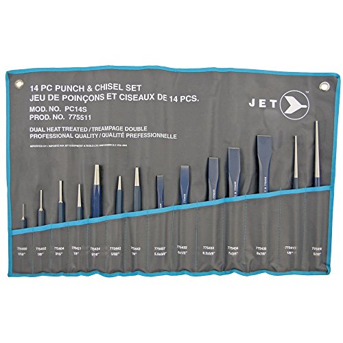 Jet 775511-14-Piece Punch and Chisel Set - Sockets and Tools Set - Proindustrialequipment