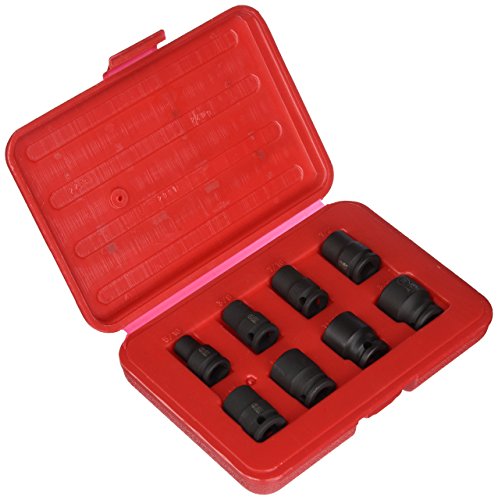 Advanced Tool Design Model ATD-2200 8 Piece 3/8" Drive 6 Point Standard Impact Socket Set - Proindustrialequipment