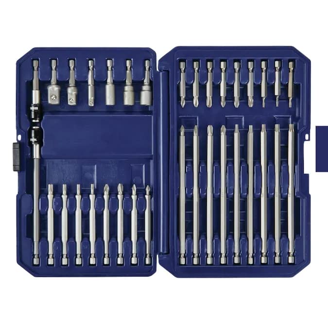 Irwin Tools IWAF1234 Jeu d'embouts de tournevis 34 pièces