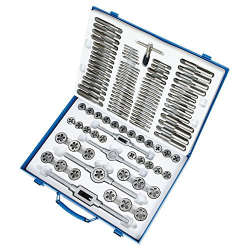 Jet 530120-110-Piece S.A.E./Metric Alloy Tap and Die Set - Dies and Fittings - Proindustrialequipment