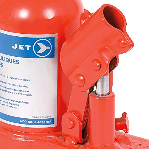 JET 140106 - 12-1/2 Ton Hydraulic Bottle Jack-Low Profile-Super - Proindustrialequipment