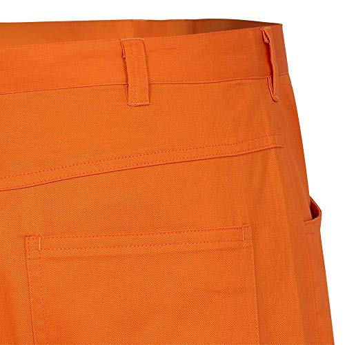 Pioneer CSA 100% Cotton Lightweight High Visibility Work Safety Pants, Ultra-Cool, Orange, 36x34, V2120610-36x34 - Clothing - Proindustrialequipment