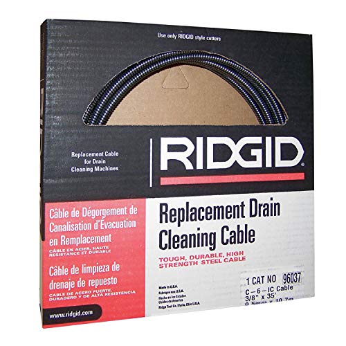 Ridgid 96037 3/8-Inch C-6IC Cable - Drain Augers - Proindustrialequipment