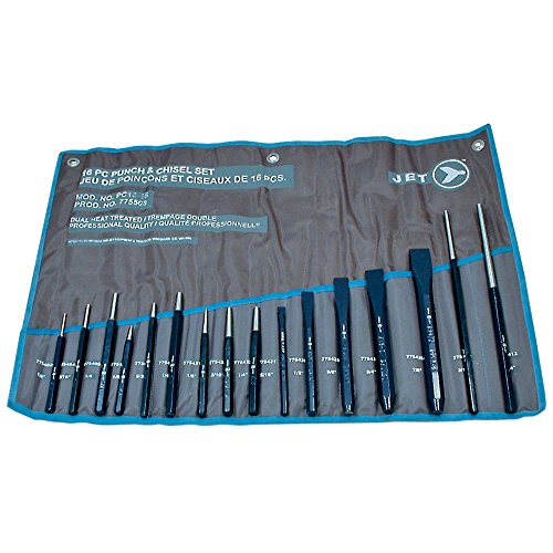 Jet 775508-16-Piece Punch and Chisel Set - Sockets and Tools Set - Proindustrialequipment