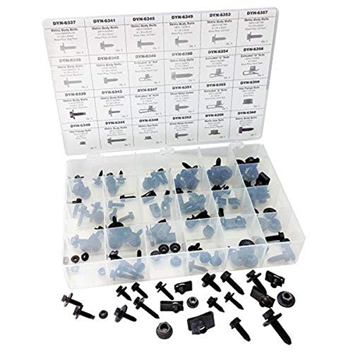 ATD Tools 39360 120-Piece Master Hex Nut, U-Nut and Body Bolt Assortment - Proindustrialequipment