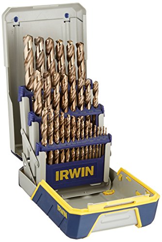 Jeu de forets IRWIN, acier allié au cobalt M35, 29 pièces (3018002)