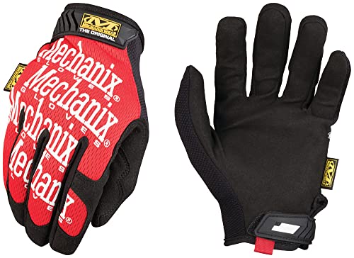 Mechanix Wear MG-02-010 Gloves, Red, Large