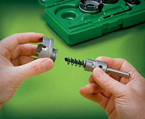 Greenlee 660 Kwik Change Stainless Steel Hole Cutter Kit, 7-Piece - Cutters - Proindustrialequipment