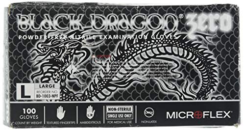 Black Dragon Zero PF Nitrile EXAM Large