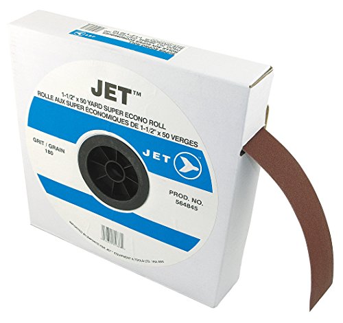 Jet 564845-1-1/2 X 50 Yard A180 Abrasive Cloth Roll-General Purpose - Jet - Proindustrialequipment