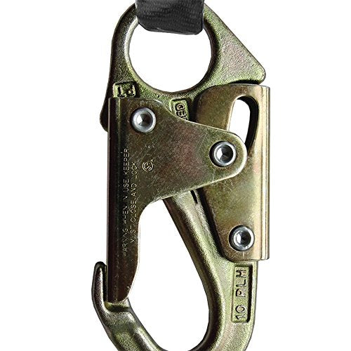 PeakWorks V845423018 - Snap Hook 18' (5.5 m) 1" (25 mm) Webbing - Plastic Housing, Type 2 - Fall Protection - Proindustrialequipment