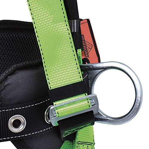 PeakWorks 3 D-Ring PeakPro Fall Protection Safety Harness With Positioning Belt, Class AP - Positioning, Small, V8255621 - Fall Protection - Proindustrialequipment