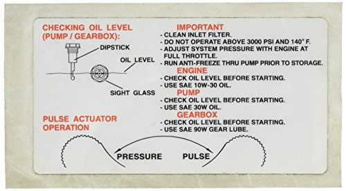 Ridgid 66142 Instruction Decal - Plumbing Tools - Proindustrialequipment