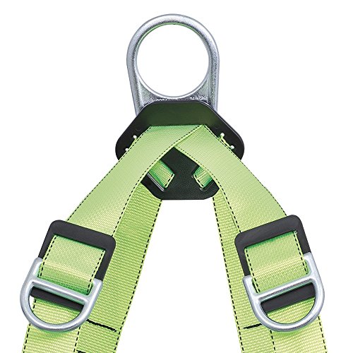 PeakWorks 6 D-Ring Contractor Series Fall Protection Full Body Safety Harness, CSA & ANSI Certified, Class APLE - Multi-Application, V8002060 - Fall Protection - Proindustrialequipment