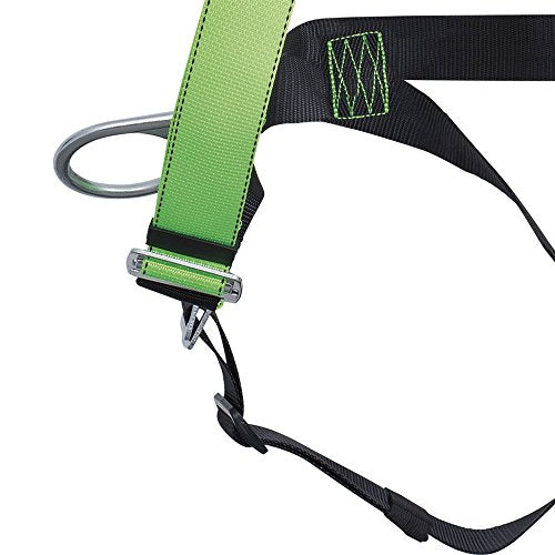 PeakWorks 6 D-Ring Contractor Series Fall Protection Full Body Safety Harness, CSA & ANSI Certified, Class APLE - Multi-Application, V8002060 - Fall Protection - Proindustrialequipment