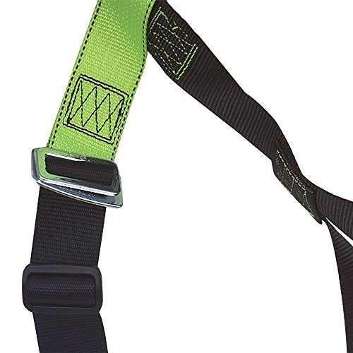 PeakWorks CSA Fall Arrest Kit - 4' POY Shock Absorbing Lanyard With Snap & Form Hooks And 5-Point Adjustable Safety Harness , V8253084 - Fall Protection - Proindustrialequipment