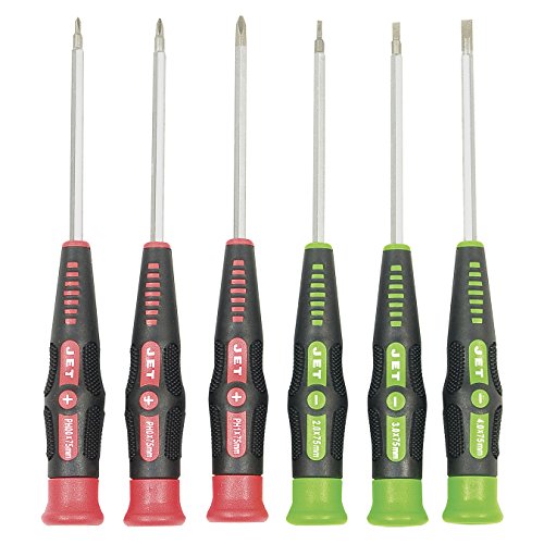 Jet 720542-6-Piece Precision Screwdriver Set - Screw Drivers and Sets - Proindustrialequipment