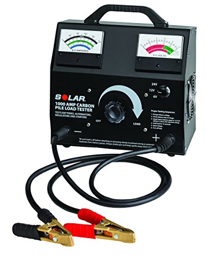 Clore Automotive 1876 1000 Amp Carbon Pile Battery Load Tester (6/12/24 Volt)