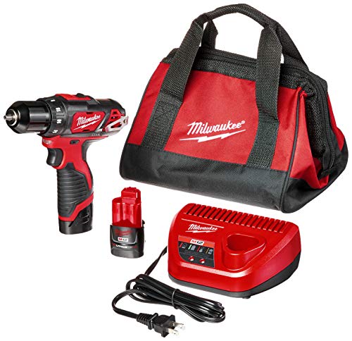 Milwaukee 2407-22 M12 3/8 Kit de taladro atornillador