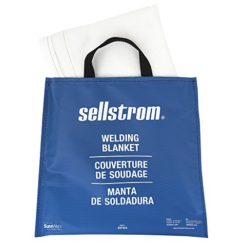Sellstrom S97455 100% Fibreglass High-Temp Welding Blanket, Vinyl Storage Bag - Other - Proindustrialequipment