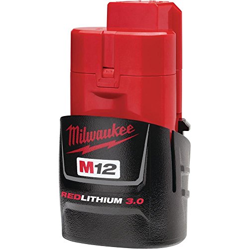 Milwaukee Electric Tool 48-11-2430 Paquete de baterías compacto M12 Redlithium 3.0