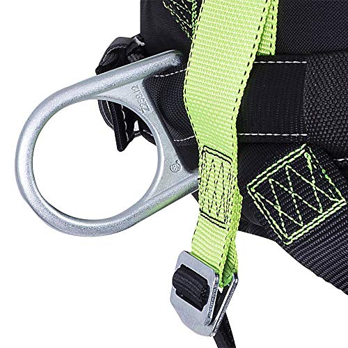 PeakWorks V8255644 - 4 D-Ring Contractor Fall Arrest Full Body Safety Harness And Belt - Ladder, Class APL - Fall Protection - Proindustrialequipment