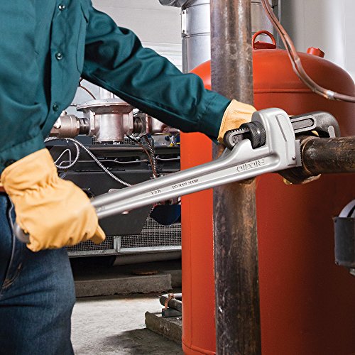 Ridgid Tools 31105 24-Inch Aluminum Pipe Wrench - Threading and Pipe Preparation - Proindustrialequipment