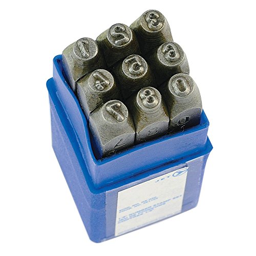 Jet 391109-6mm Number Stamp Set - Jet - Proindustrialequipment