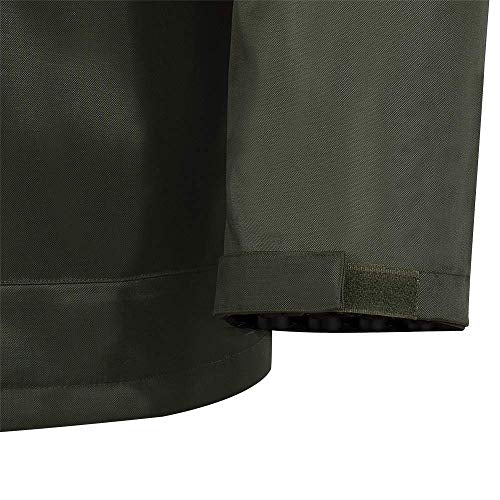 Pioneer V3040340-L Tree Planter Heavy-Duty Rain Jacket, 2 Large Cargo Pockets, Green, L - Clothing - Proindustrialequipment