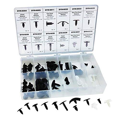 ATD Tools 39353 80-Piece Chrysler Retainer Assortment - Proindustrialequipment