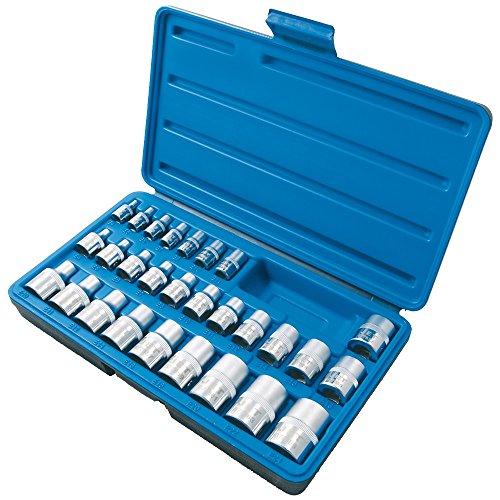 Jet 601811-28-Piece 1/4, 3/8 and 1/2-inch Drive External TORX® Socket Sets - Wrenches - Proindustrialequipment