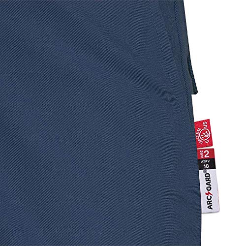 Pioneer ARC 2 Premium Cotton and Nylon Flame Resistant Work Pants, 4 Pockets, Navy, 34X30, V2540530-34x30 - Clothing - Proindustrialequipment