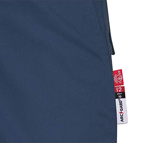 Pioneer ARC 2 Premium Cotton and Nylon Flame Resistant Work Pants, 4 Pockets, Navy, 40X34, V2540530-40x34 - Clothing - Proindustrialequipment