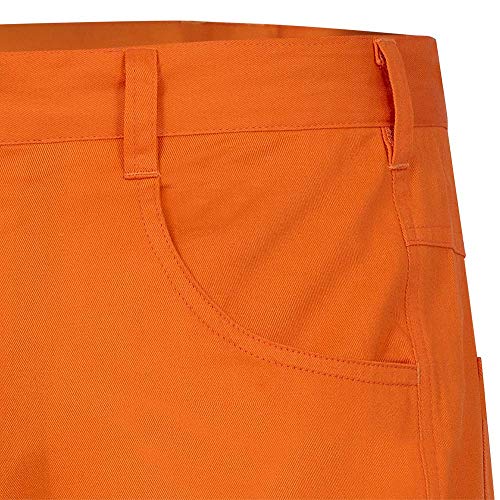 Pioneer CSA 100% Cotton Lightweight High Visibility Work Safety Pants, Ultra-Cool, Orange, 36x34, V2120610-36x34 - Clothing - Proindustrialequipment