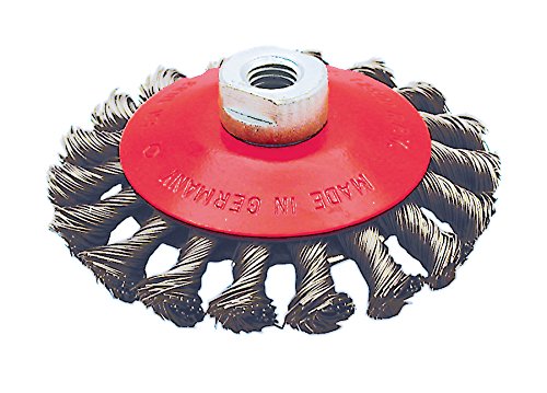 Jet 554309-4-1/2 X 5/8-11 Nc Knot Twisted Conical Brush - Brushes and Discs - Proindustrialequipment