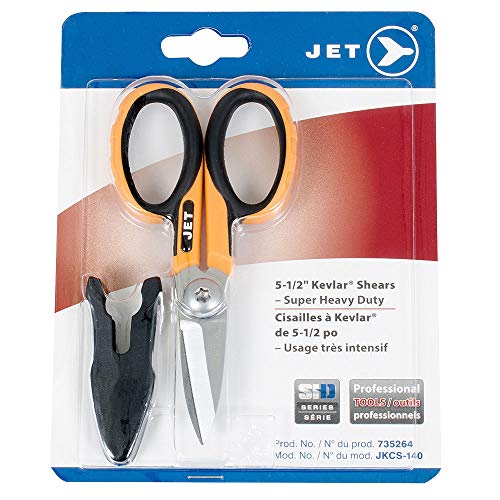 Jet 735264-5-1/2” Kevlar Shears – Super Heavy Duty - Sockets and Tools Set - Proindustrialequipment