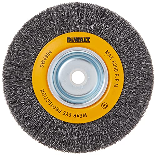 DEWALT Wire Wheel, Crimped, 6-Inch (DW4904)